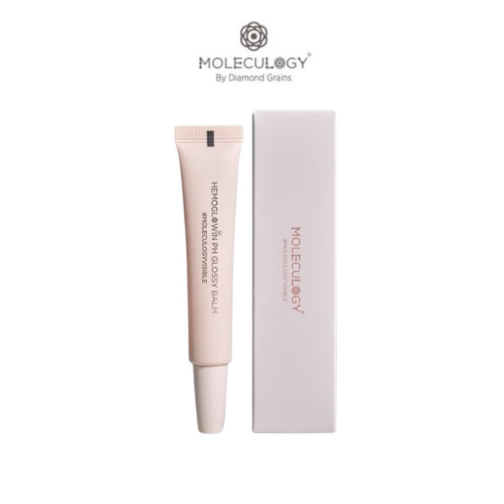 Moleculogy Hemoglowin PH Glossy Balm (15g.) ลิปบาล์มเปลี่ยนสี เลือดฝาด ทาแก้ม ปาก