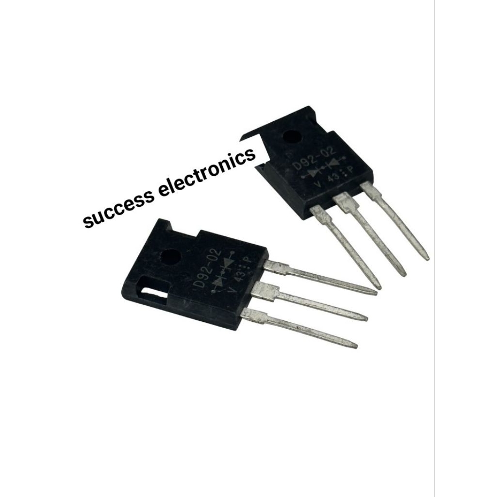 D92-02   ESAD92-02 ไดโอดเครื่องเชื่อม D92  20A200V Ultrafast recovery TO-3P ราคาต่อตัว ของใหม่พร้อมส