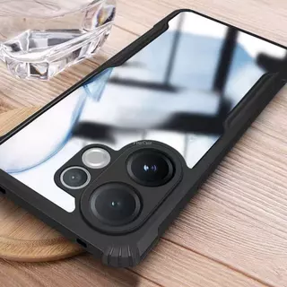 เคสขอบดำ HHL สำหรับ VIVO V70 V70lite V60 V60Lite 5G X200FE เคสกันกระแทก ขอบดำหลังใส