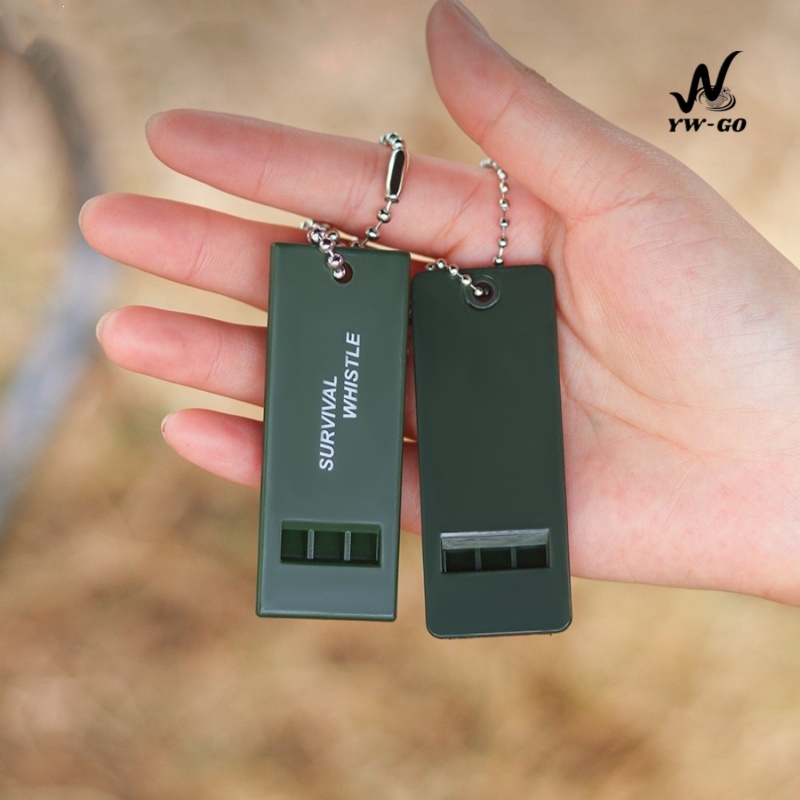 นกหวีดส่งสัญญาณเสียง 3 ระดับเสียง Survival Whistle นกหวีดเอาชีวิตรอดกลางแจ้ง นกหวีดกู้ภัย G3328