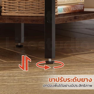 โต๊ะข้างเตียงพร้อมปลั๊กไฟ มีลิ้นชักเก็บของ ชั้นวางของ อเนกประสงค์ สำหรับห้องนอน