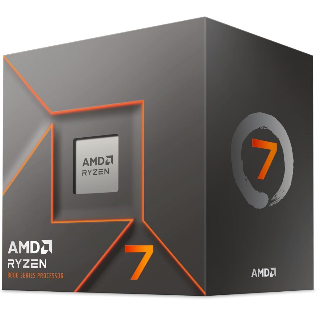 AMD RYZEN 7 8700F WITH WRAITH STEALTH COOLER CPU