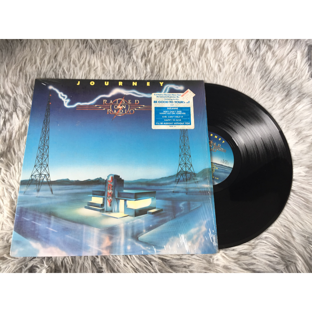 Journey - Raised On Radio  ขนาด 12 นิ้ว LP G181.37