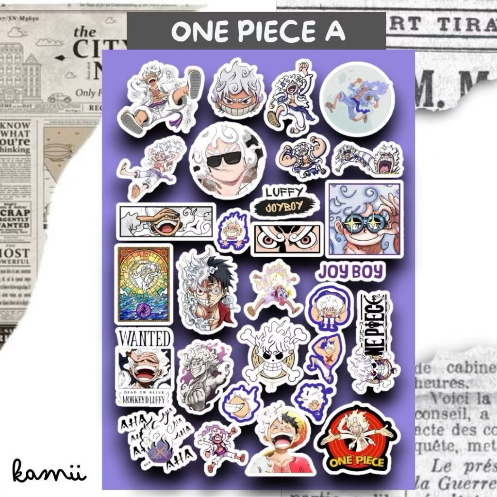 Anime - สติกเกอร์ Anime เคลือบกันน้ำ | สติกเกอร์ อนิเมะ