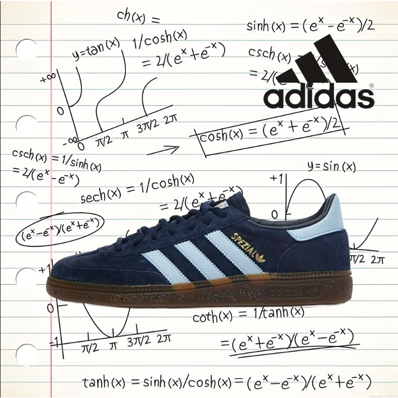 （ของแท้ 100 %）🍒 adidas originals Samba OG gazelle spezial BD7633 สีน้ำเงิน