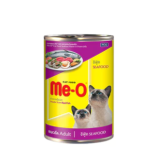 Me-o อาหารเปียกมีโอกระป๋อง ขนาด400กรัม ( 1ชุด 6 กระป๋อง )