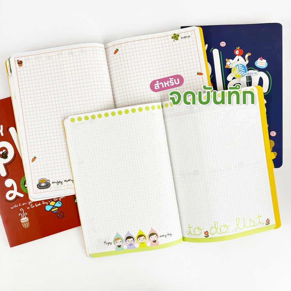 mayflower สมุด Planner 2026 แพลนเนอร์ (คละลาย) ขนาด A5 - รูปที่ 6