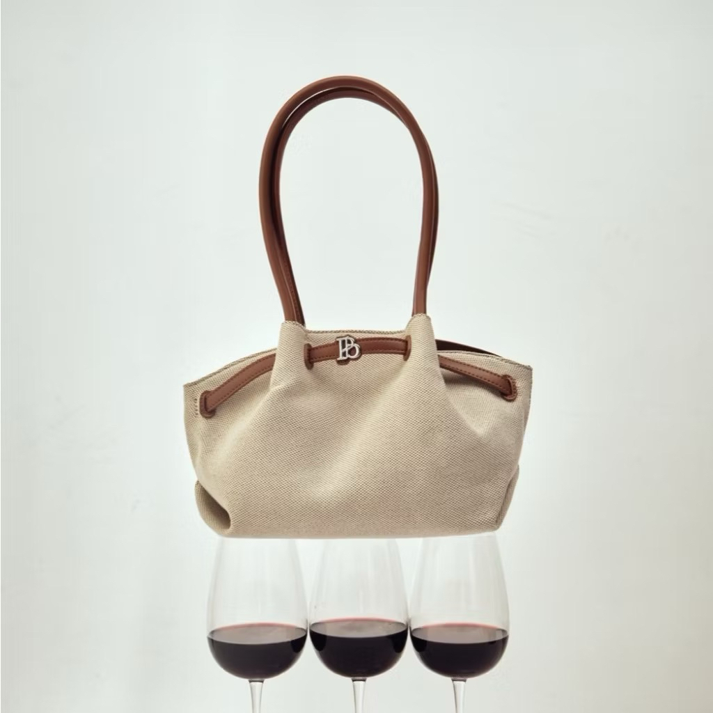 [Polarboll] RAVIOLI BAG , CARAMEL CANVAS