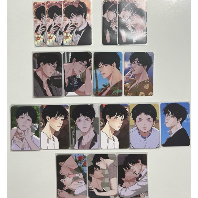 (พร้อมส่ง) Photocard 2020 manhwa โฟโต้การ์ด มันฮวา BL