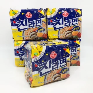 บะหมี่เกาหลี Jin Ramyun Mild 진라면 순한맛 รสออริจินอล พร้อมส่ง นำเข้าจากเกาหลี จินรามยอนเกาหลี