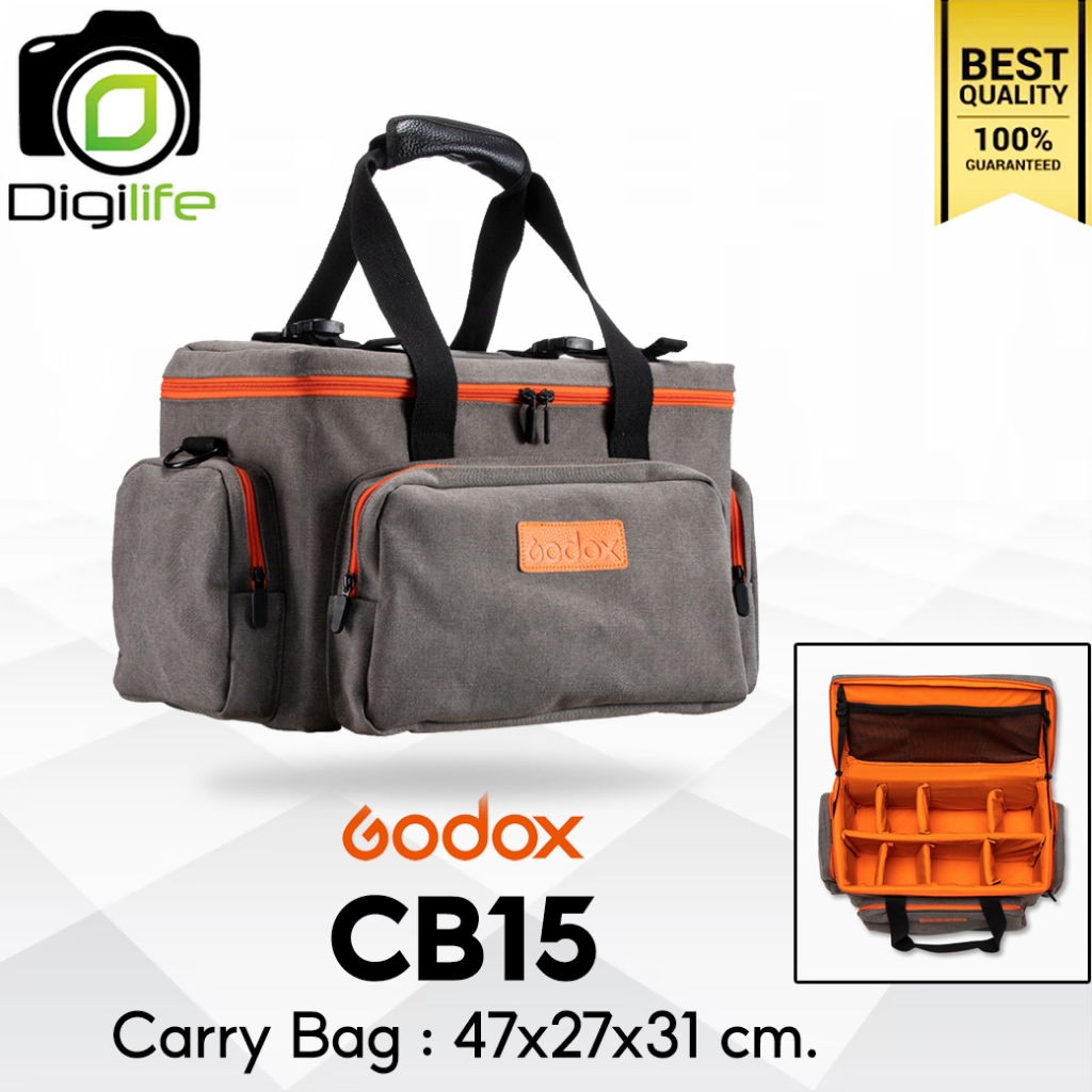 Godox Bag CB15 Carry Bag กระเป๋า สำหรับ Camera, Flash, LED, Accessories - Digilife Thailand