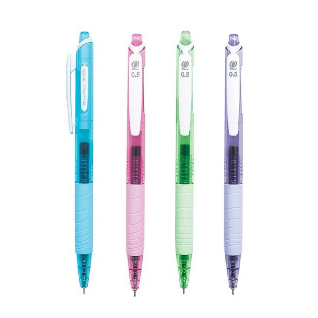 ปากกาเจล Quantum  Daiichi หมึกสีน้ำเงิน สีดำ สีแดง ขนาดเส้น 0.5