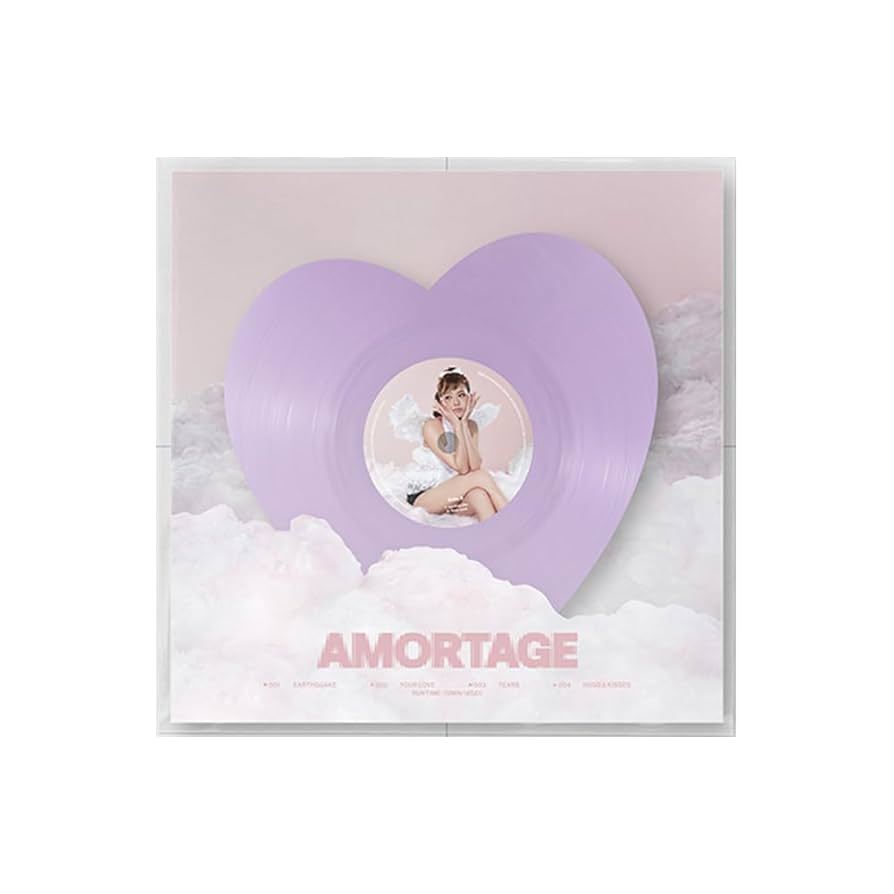 แผ่นเสียง Jisoo - Amortage (Heart Shape LP) Vinyl