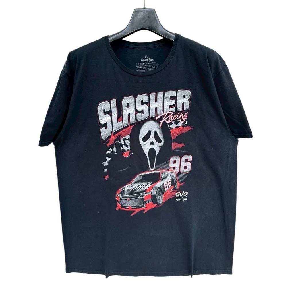 Ghostface เสื้อยืดสยองขวัญ (สภาพเซอ)