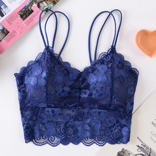 Kalora Bikinis เสื้อเกาะอก เสื้อชั้นใน บราไร้โครง สายเดี่ยวลูกไม้ เซ็กซี่ แฟชั่น ใส่สบาย เน้นความนุ่ม สไตล์เกาหลี N01