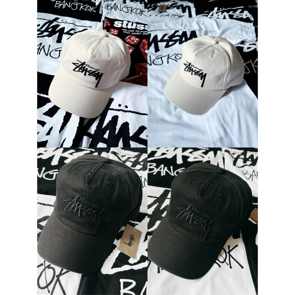 พร้อมส่ง  STUSSY CAP  "Minimal แต่โคตรเท่ 🖤 🤍