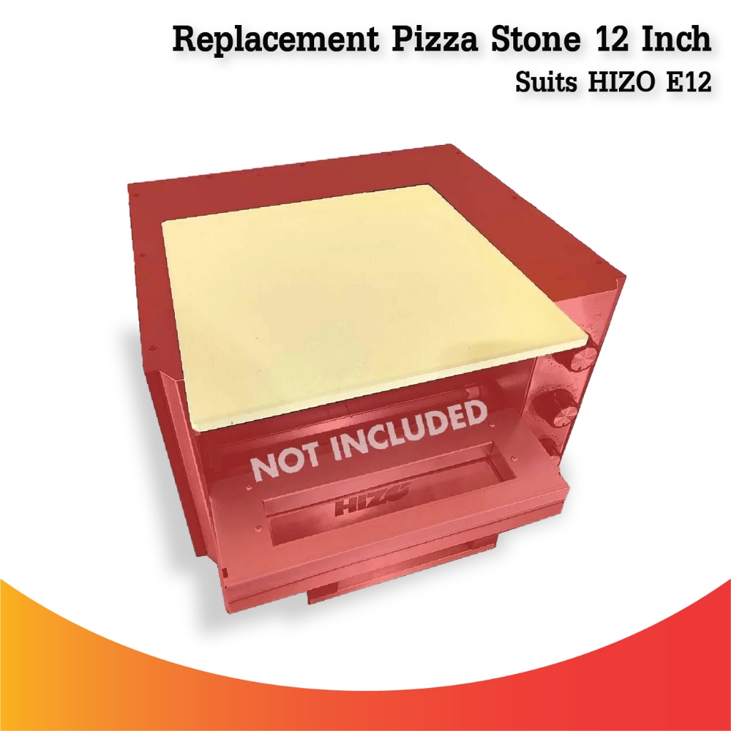 Replacement Pizza Stone 12 Inch – Suits HIZO E12