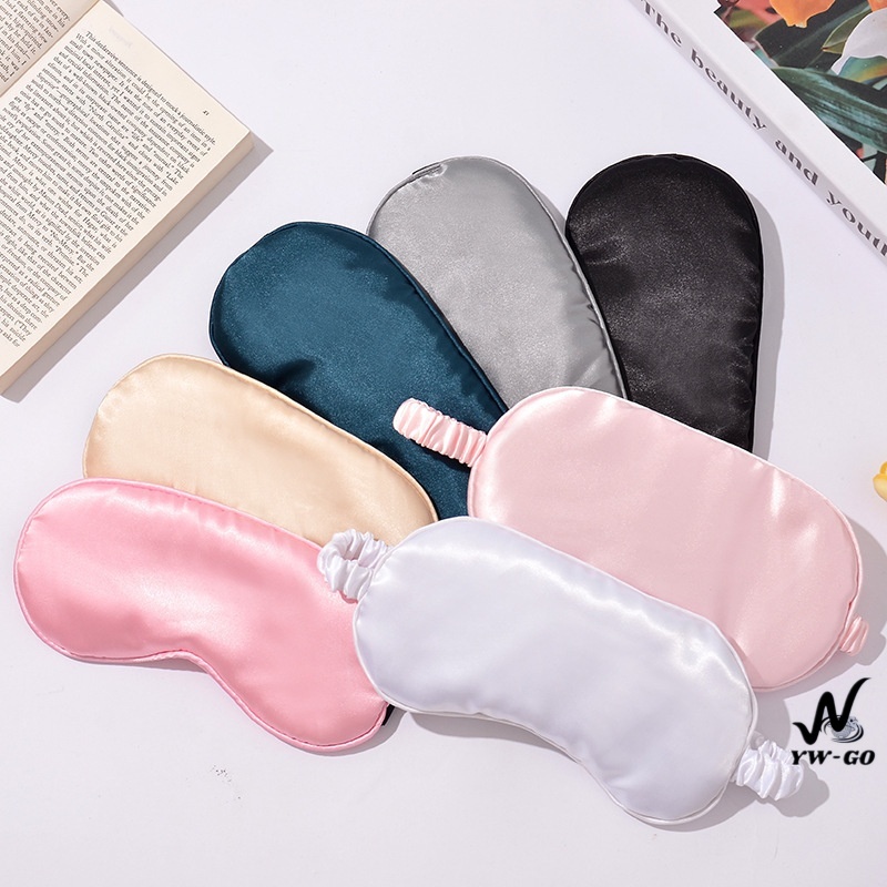 หน้ากากตามัลติฟังก์ชั่น หน้ากากตานอนผ้าไหม ผ้าปิดตานอนหลับ ผ้าปิดตา 3D ผ้าเรยอน เหมาะสำหรับการเดินทาง G3556