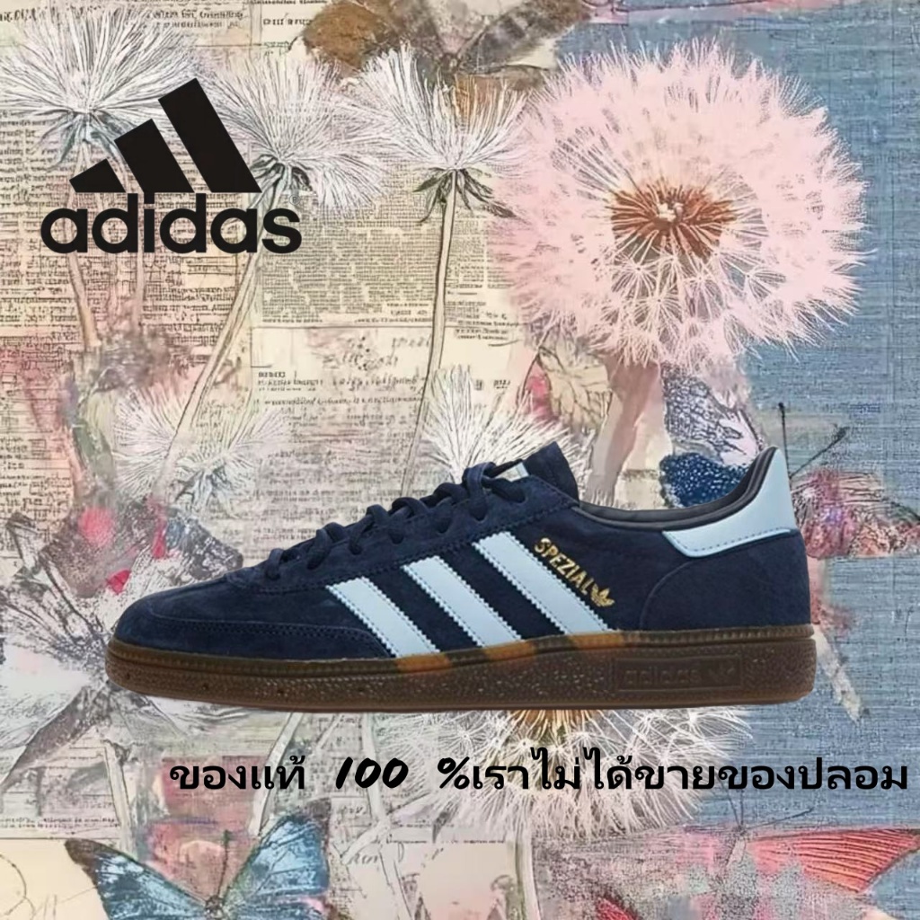 💕ของแท้ 100 % 🍒 adidas originals Samba OG gazelle spezial BD7633 สีน้ำเงิน/สีดำ