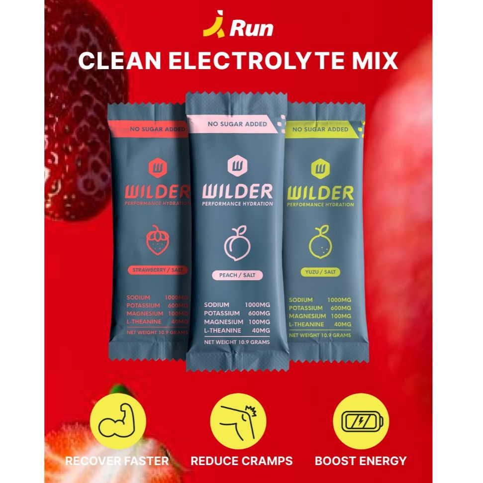Wilder Performance Hydration (1 Sachet) ผงเกลือแร่สำหรับนักกีฬา