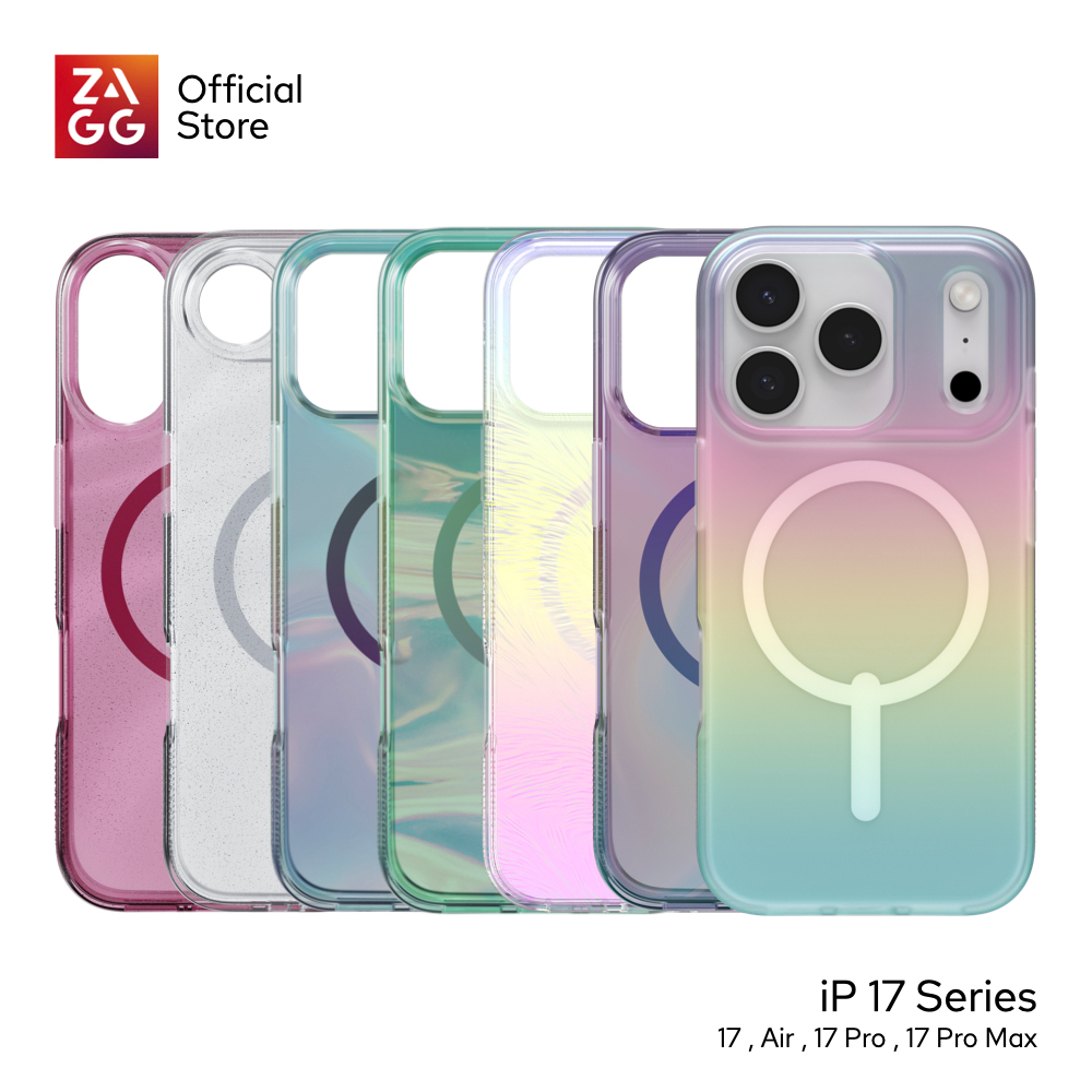 ZAGG เคสกันกระแทก Milan Snap ใช้สำหรับ iPhone 17 Series รองรับ Magnetic ชาร์จ