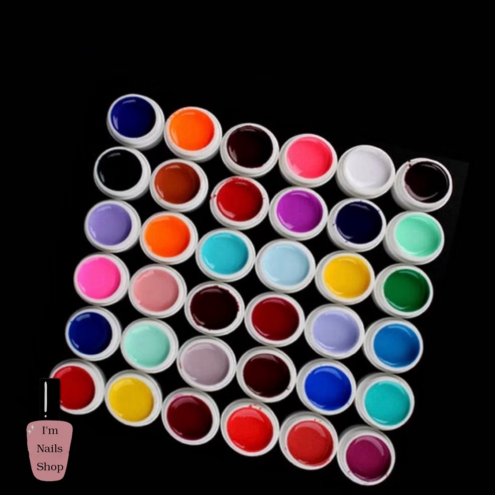 สีเจลตลับ 36 สี สีเจลต้องอบนะคะ - รูปที่ 2