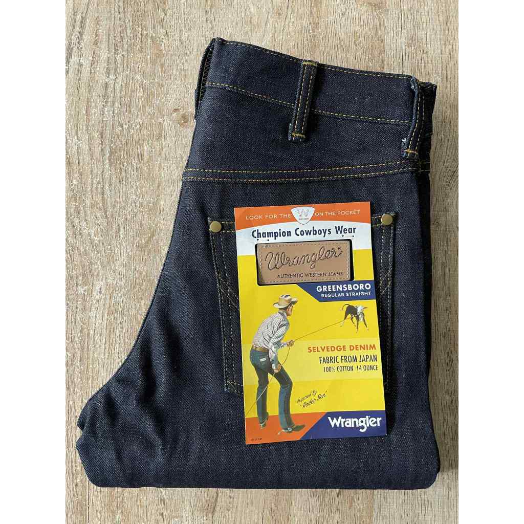 Wrangler Greensboro Limited Edition Fabric Japan Size W30 L31 มือ1 Deadstock
