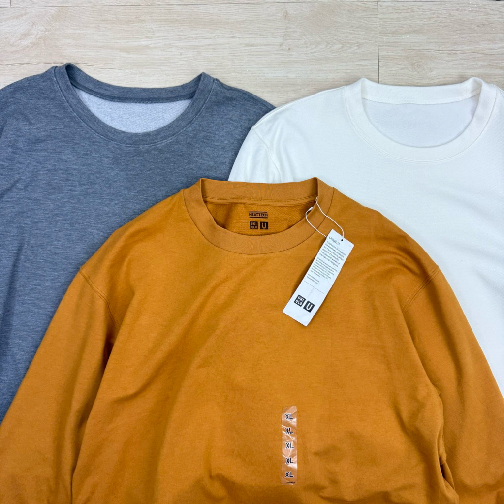 (ลงเพิ่ม 12/9) 🧺 เสื้อ Heattech Uniqlo ผู้ชาย📦 ของแท้ 100%