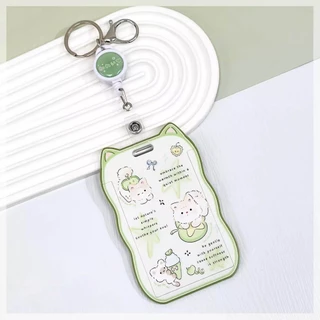 [พร้อมส่ง] Card Holder ที่ใส่บัตรลายการ์ตูนน่ารัก สำหรับคีย์การ์ด บัตรโดยสาร บัตรนักเรียน ฯลฯ Biangels