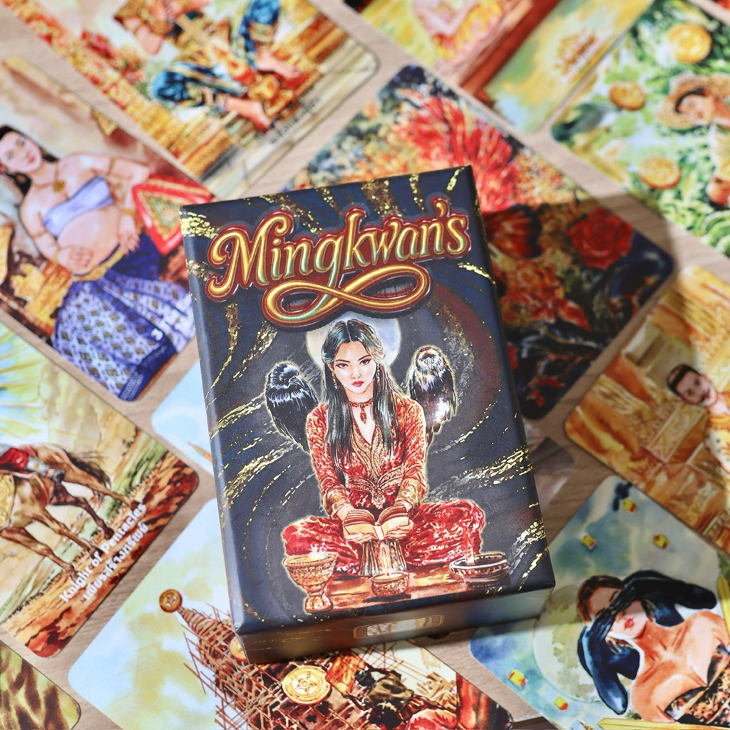 (กทม. ส่งแมสได้) ไพ่ มิ่งขวัญทาโรต์ Mingkwan's tarot พร้อมคีย์เวิร์ด อ่านง่าย