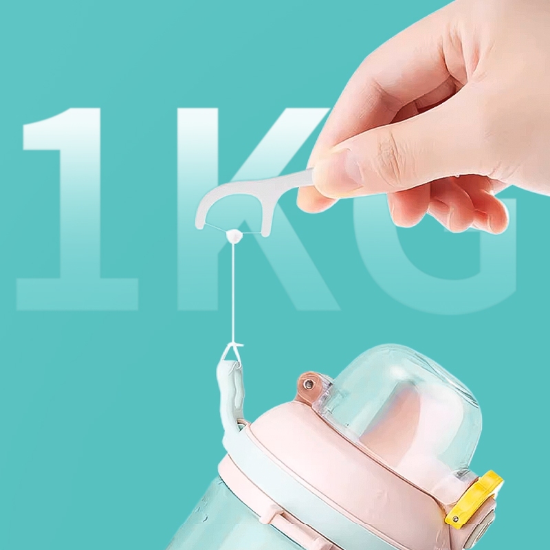 Jasmeen ไหมขัดฟัน 10 กล่อง 500ชิ้น ไหมขัดฟันรสมิ้นต์ชนิดด้าม ทางการแพทย์ ไม้จิ้มฟันพลาสติก ไหมขัดฟันแบบแท่ง - รูปที่ 4