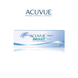 Acuvue Moist 1 Day รายวัน คอนแทคเลนส์ใส แอคคิววิว 30 ชิ้น/กล่อง