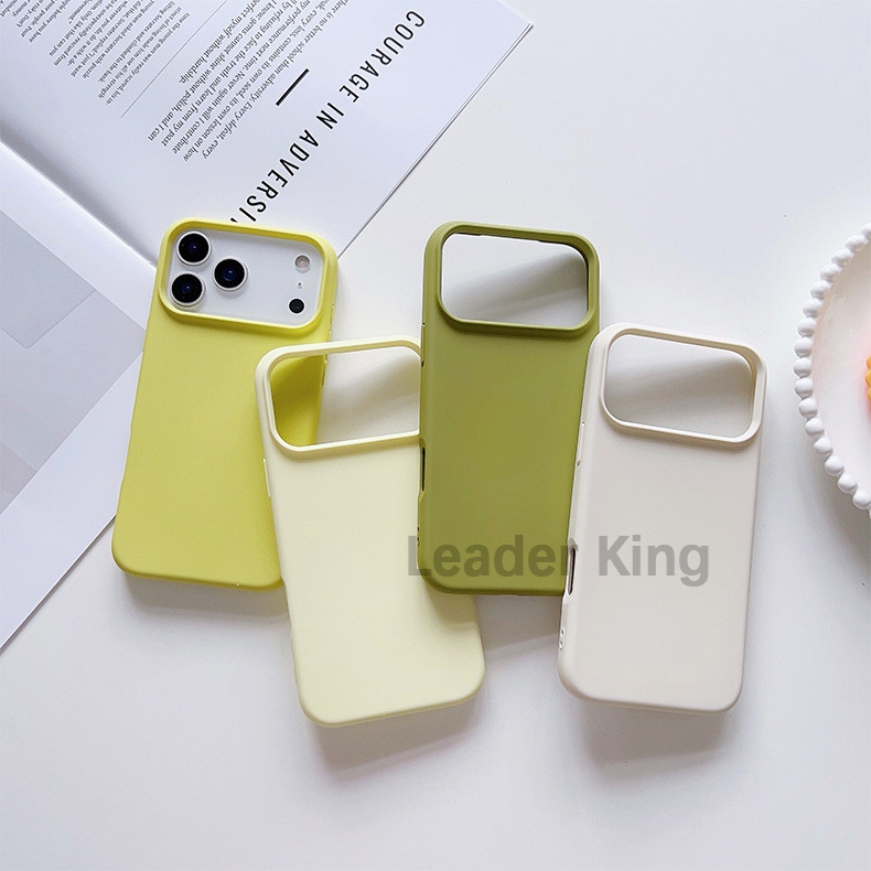 เคส กำมะหยี่ Silicone สำหรับ ไอโฟน iPhone 17 17Air 17Pro iPhone 17Promax เคสซิลิโคน กันเปื้อน พร้อมส่ง สีพาลเทส 024