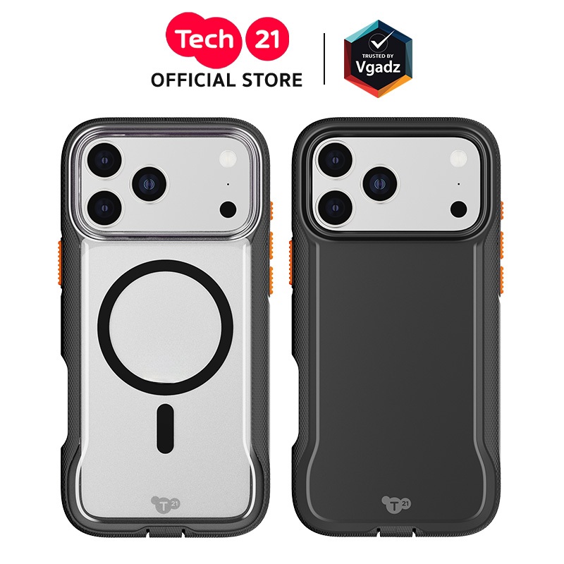 Tech21 - เคสสำหรับ iPhone 17 Pro / 17 Pro Max รุ่น EvoPro (Magnetic)