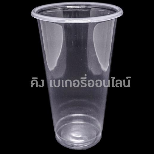 แก้ว 20 oz. เรียบใส ปาก 90 (แก้วอย่างเดียว)