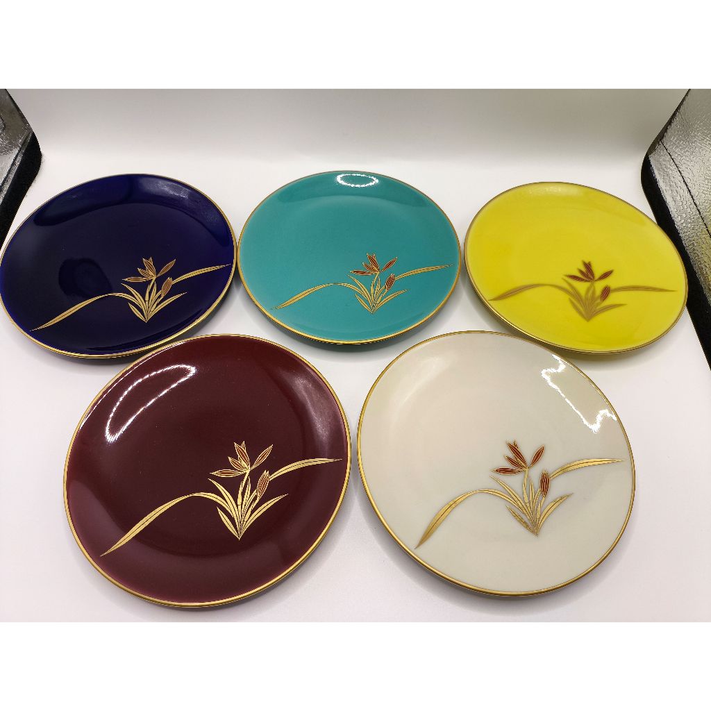 Koransha 5" Plate Dessert Plate มีให้เลือกห้าสี