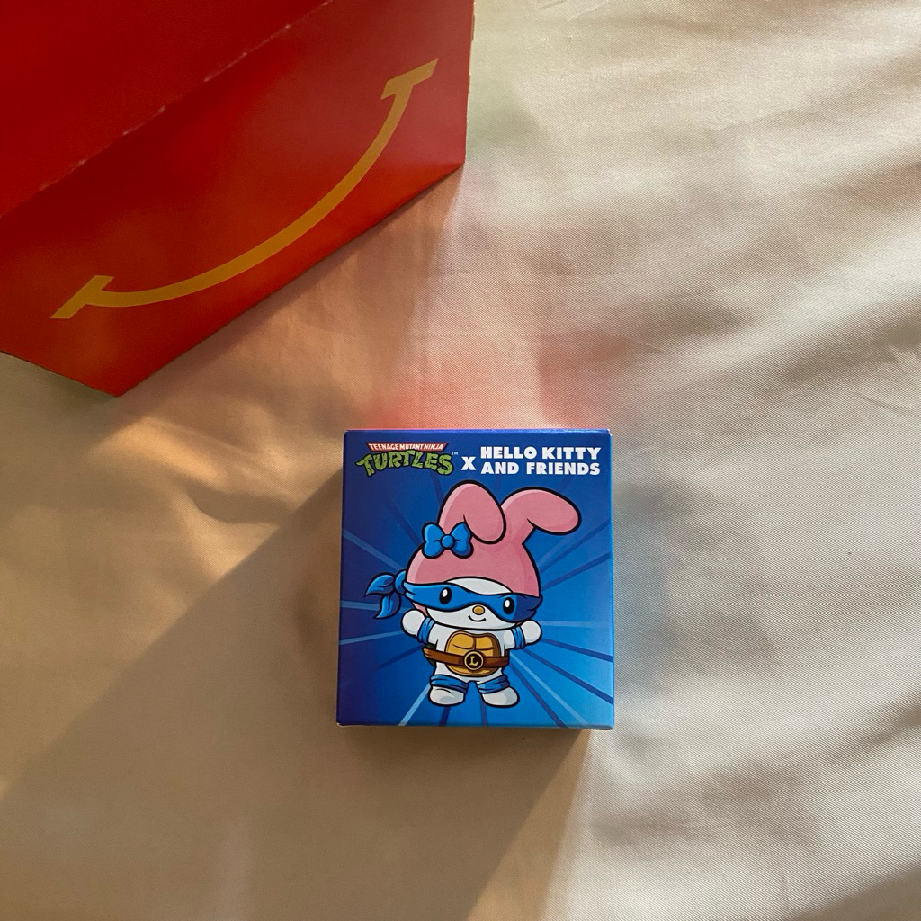 🐰🎀 (My Melody)McDonald Happy Meal - TMNT Hello Kitty and Friends