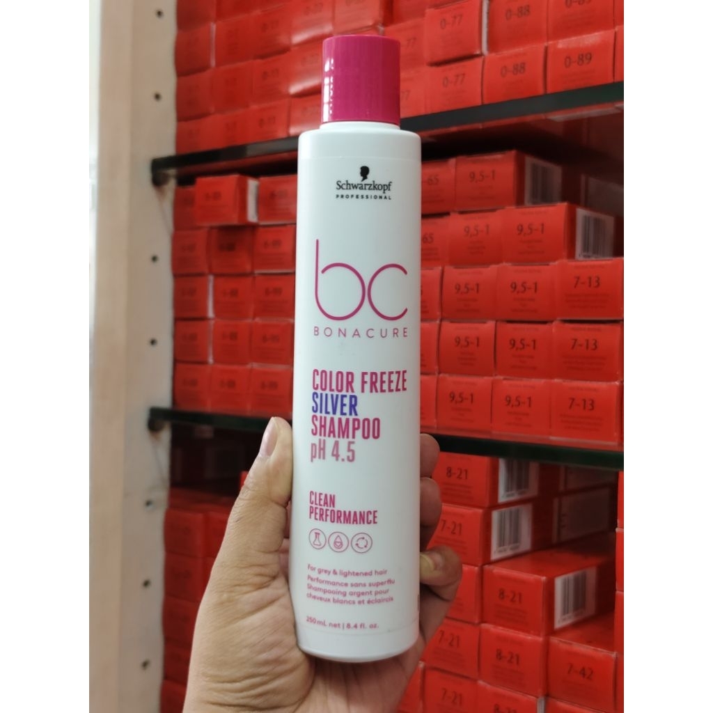 Schwarzkopf BC Bonacure แชมพูซิลเวอร์ แชมพูม่วง 250 มล.