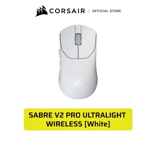 CORSAIR SABRE V2 PRO WIRELESS - เมาส์เกมมิ่งไร้สาย น้ำหนักเบา ตั้งมาโครได้