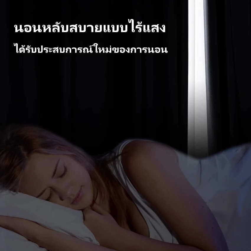 (พร้อมส่ง1วัน) ผ้าม่านสำเร็จรูป ตาไก่ ทึบแสง ผ้าม่าน กันแสง UV100% ม่านประตู/ฉากกั้นห้อง สไตล์มินิมอล ผ้าม่านทึบแสง AAA+ ราคา ถูกที่สุด ดีลบีเคเค แกลเลอรีภาพที่ 6
