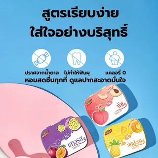 🍃 Ninest ลูกอมมิ้นต์ ลูกอมมิ้นต์มินิบอล(35เม็ด) ลมหายใจหอมสะอาดตลอดวัน ไม่มีน้ำตาล ขนาดพกพาสะดวกสุดๆ