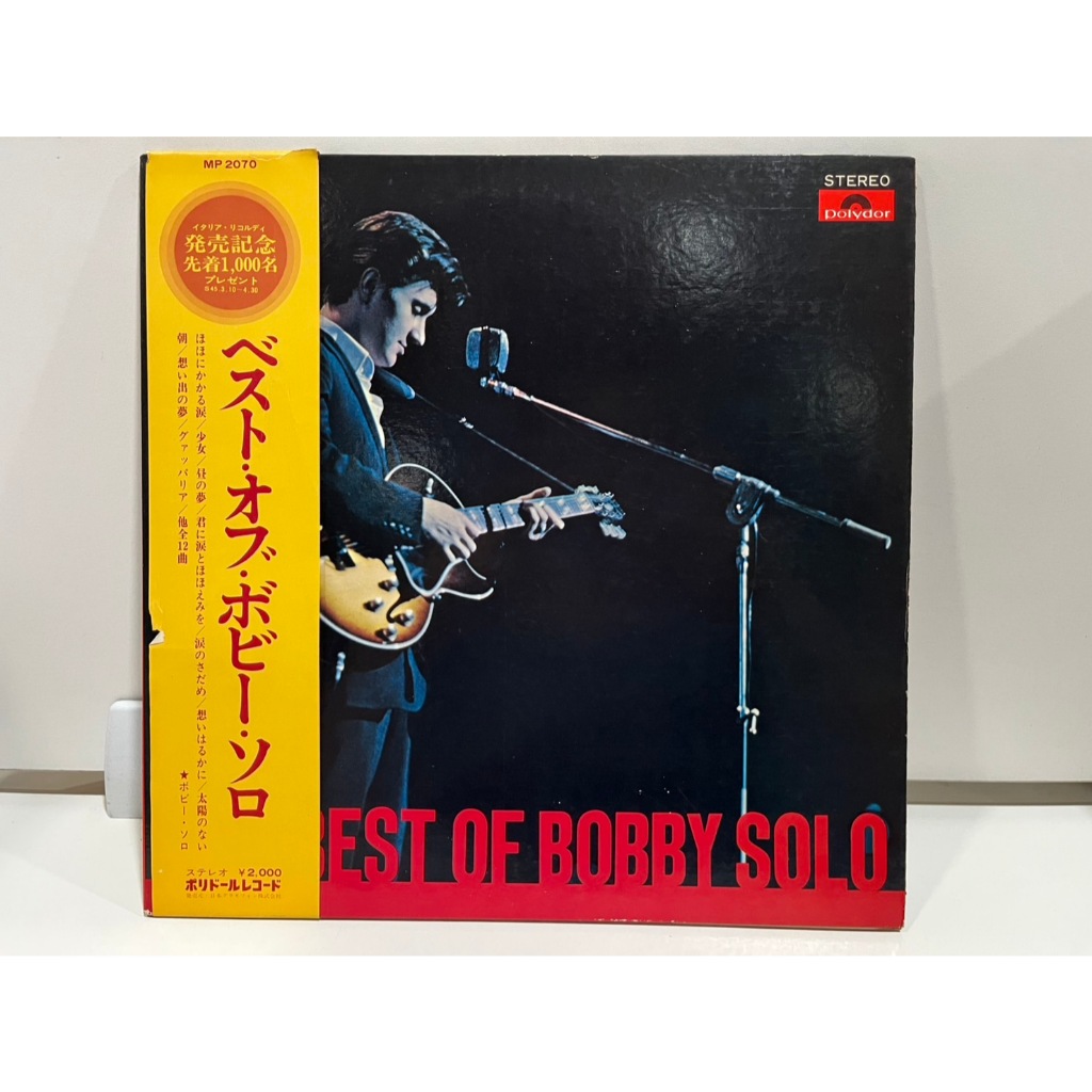 1LP Vinyl Records แผ่นเสียงไวนิล  THE BEST OF BOBBY SOLO MP-2070   (J11C79)