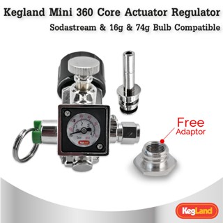 KegLand Mini360 Core Actuator Regulator–Sodastream&16g & 74g…