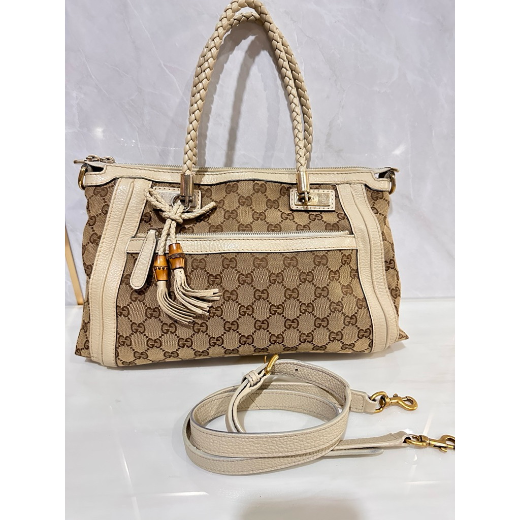 Gucci Bamboo Beige มือ2
