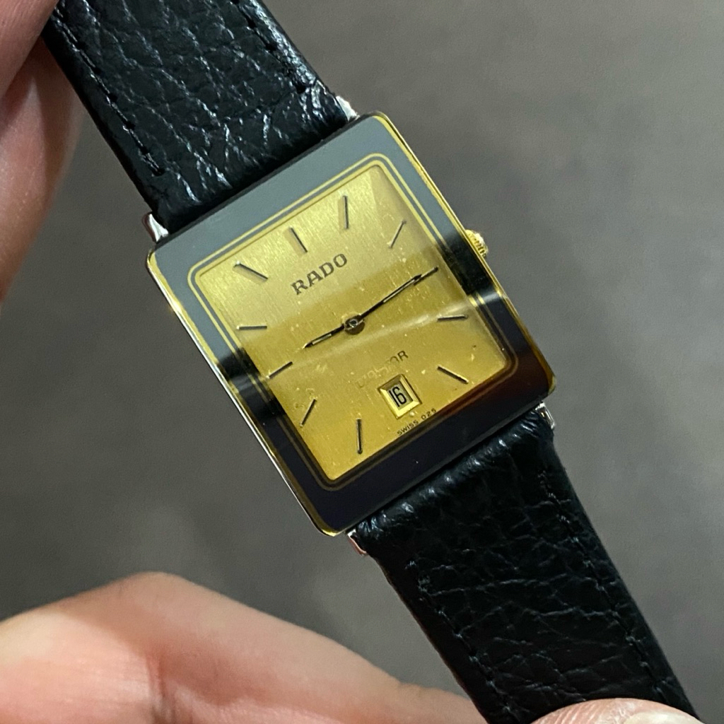 RADO quartz diastar tank มือสองแท้ 💯 สภาพดีมาก