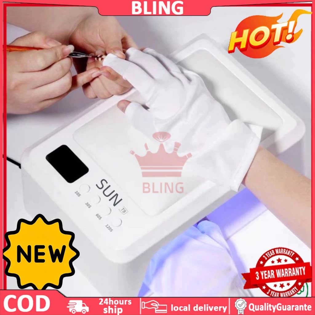 ❤️พร้อมส่ง❤️มีเบาะรองมือ ไม่ทำให้มือดำ แห้งเร็ว SNRQI/T8เครื่องอบเล็บ กำลังไฟสูง ที่อบเล็บเจล พร้อมส่งในไทย