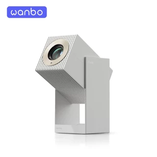 [รุ่นฮิต] Wanbo Cube 2 Pro 500 ANSI Projector 230° Rotating โปรเจคเตอร์ การป้องกันการสั่น Android TV 11.0