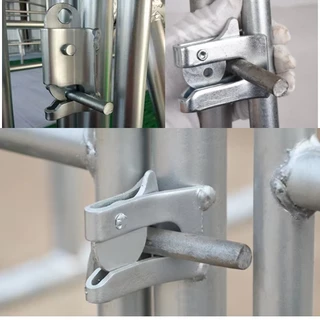 กลอนล็อคกรง หมู สุนัข กลอนคอกหมู ประตู แบบหางปลา Pig Door Latch Lock กลอนหางปลา ตัวล็อค กรงแมว สุนัข