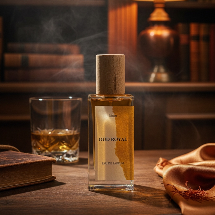 น้ำหอม Niran กลิ่น Oud Royal ขนาด 10ml และ 50 ml (นิรันดร์) *แฟนบอกฉีดแล้วเหมือนเสี่ยเลย
