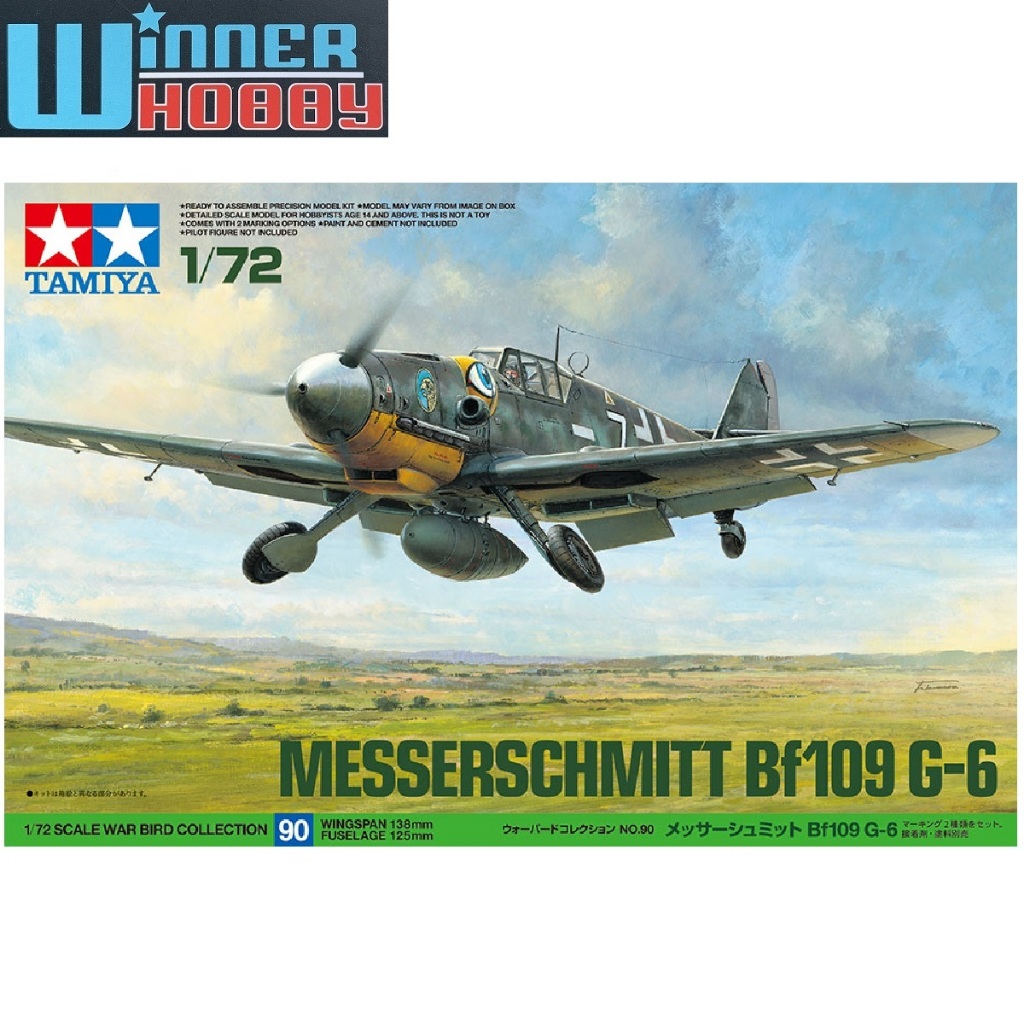 Tamiya 60790 Messerschmitt Bf 109 G-6 ( 1/72 )